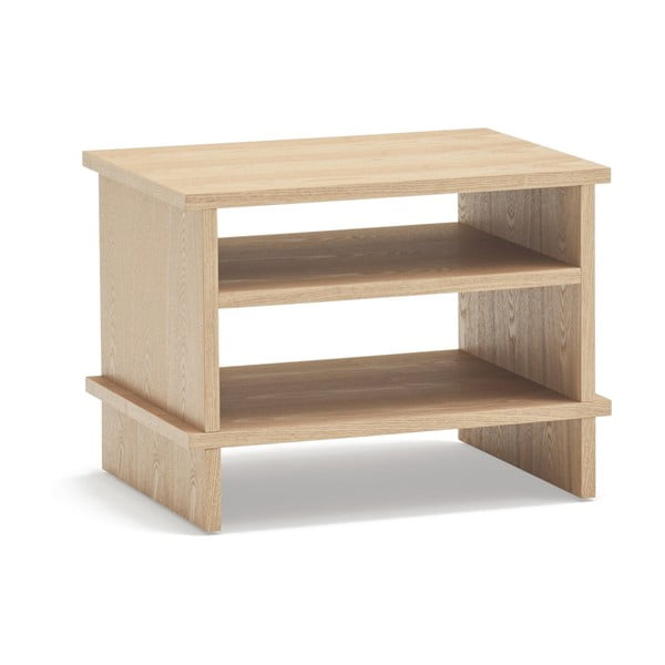 Naktinis staliukas natūralios spalvos iš ąžuolo Inari – Teulat