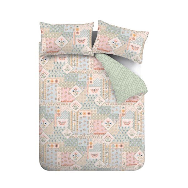 Viengulė patalynė 135x200 cm Folk Patchwork – Catherine Lansfield