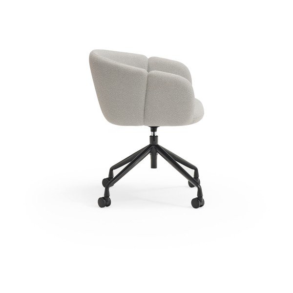 Šviesiai pilkos spalvos iš audinio biuro kėdė Add – Teulat-image-2