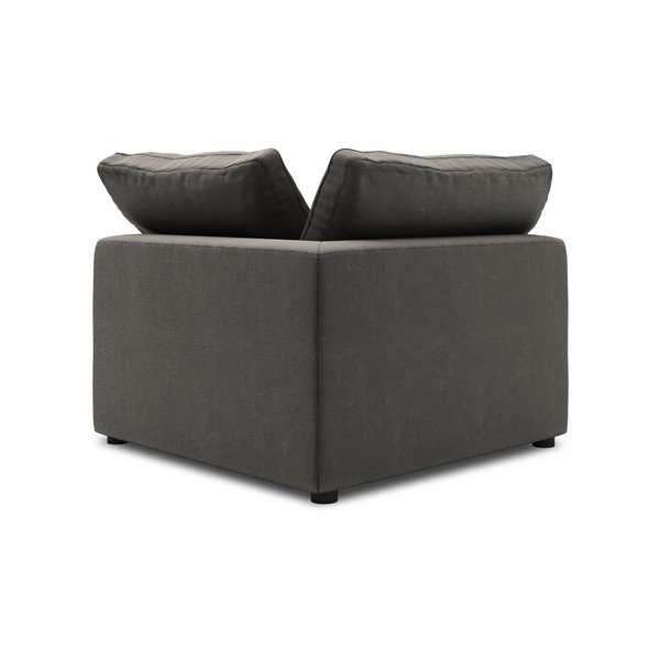 Tamsiai ruda apverčiama kampinė modulinės sofos dalis Windsor & Co Sofas Galaxy-image-2