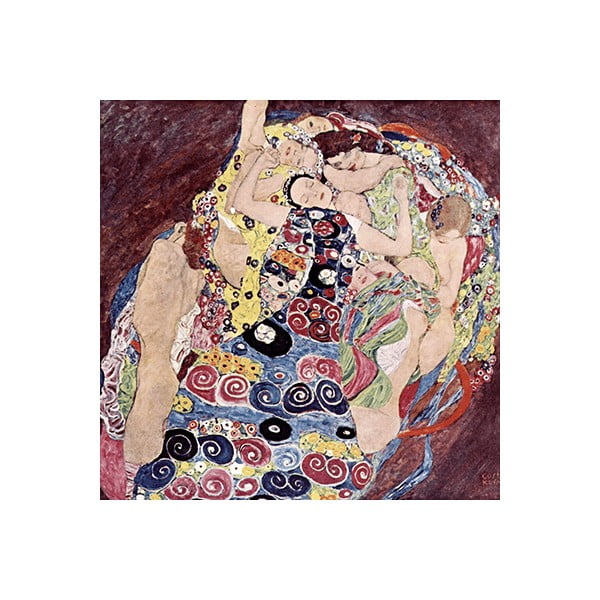 Gustavas Klimtas - Mergelės, 70x70 cm