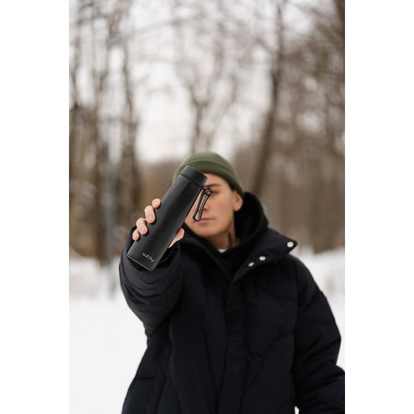 Termosas juodos spalvos 500 ml Fuori – Vialli Design-image-3