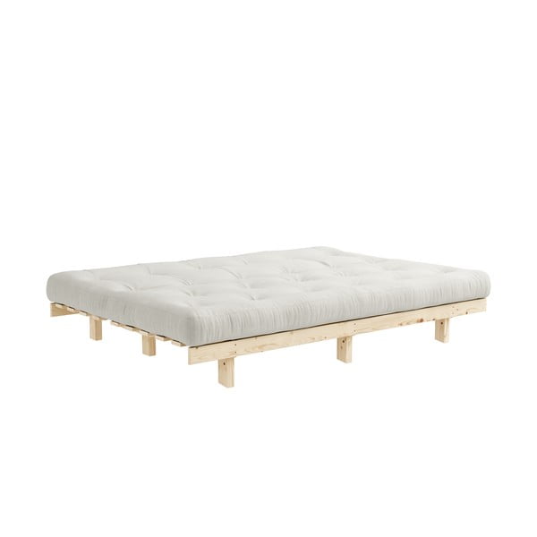 Sofa kreminės spalvos 200 cm Lean – Karup Design-image-4
