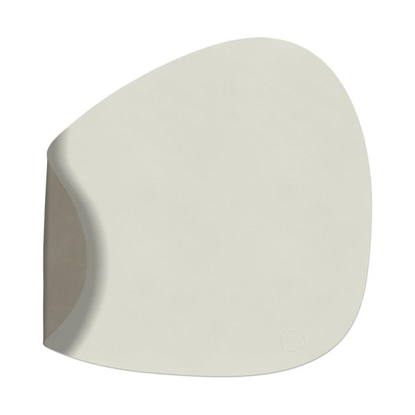 Iš eko odos padėkliukas 37x44 cm Curve L Double Nupo – LIND DNA