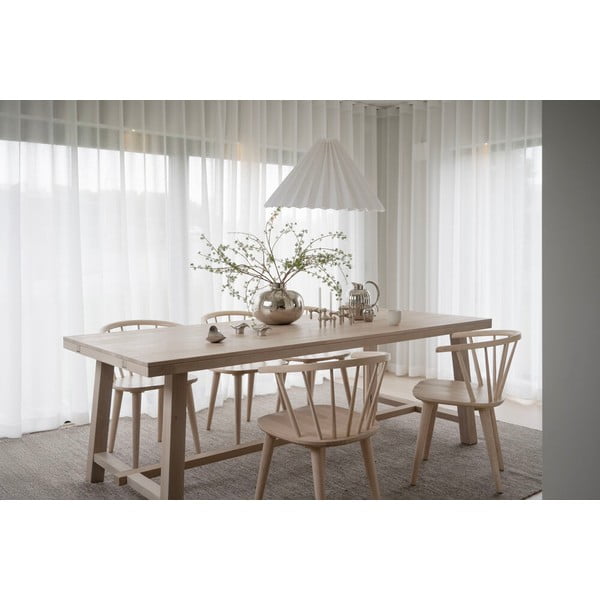 Matinis ąžuolinis valgomojo stalas Rowico Brooklyn, 220 x 95 cm-image-3