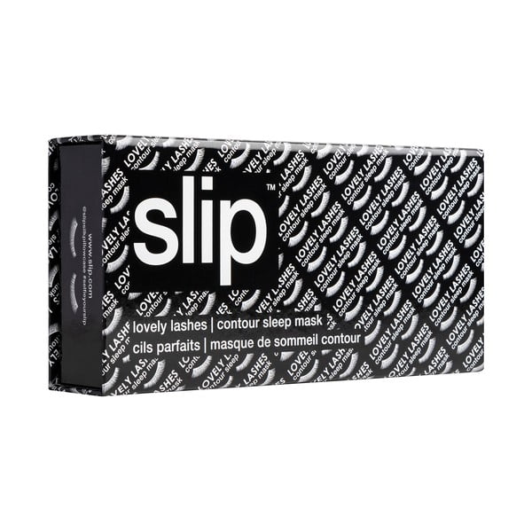 Juodos spalvos iš šilko miego kaukė Contour Black – slip-image-4