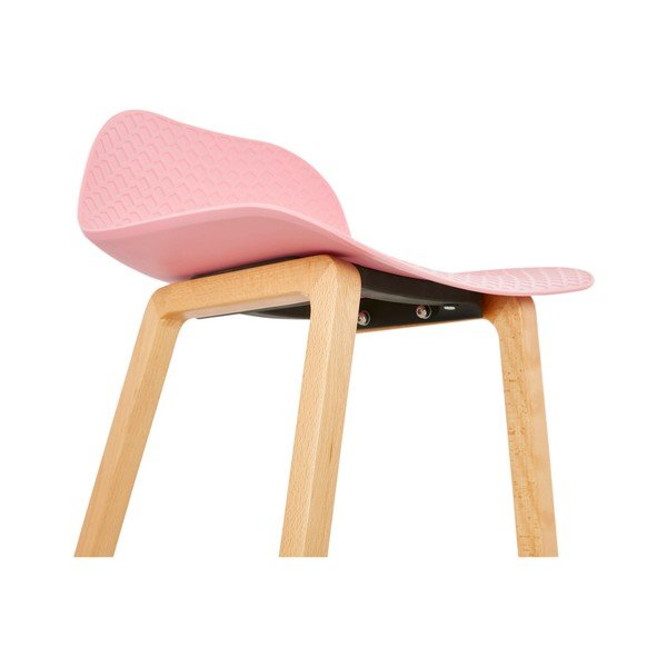 Rožinė baro kėdė "Kokoon Astoria-image-2