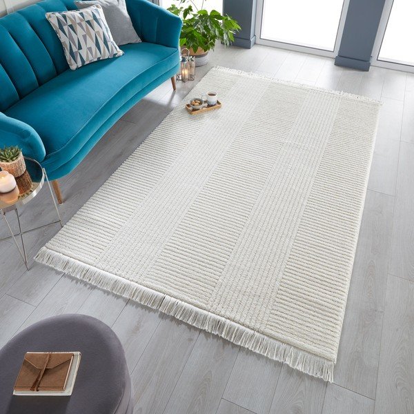 Smėlio spalvos kilimas Flair Rugs Kara, 160 x 230 cm-image-4