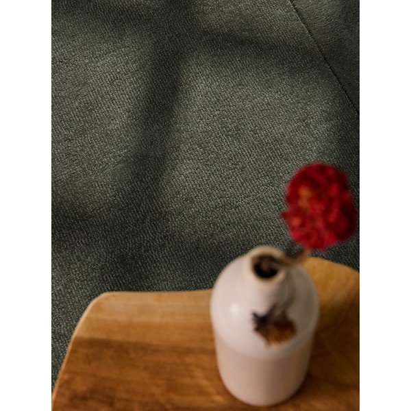 Rankų darbo tamsiai žalios spalvos kilimas iš vilnos mišinio 160x230 cm Kari – Villeroy&Boch-image-2