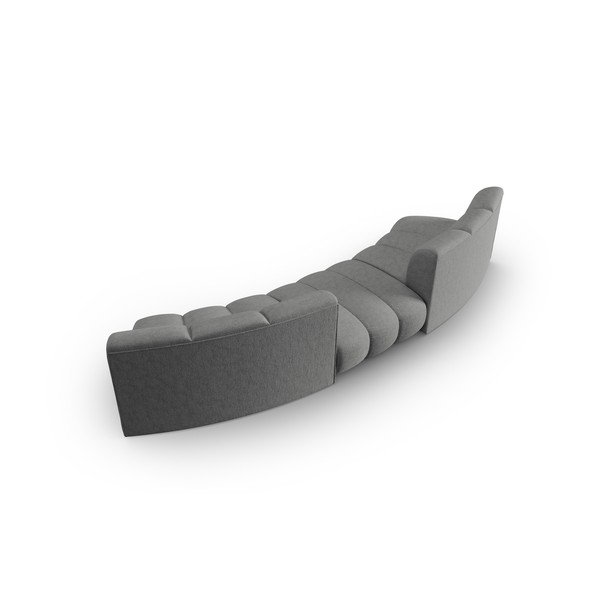 Sofa pilkos spalvos 367 cm Lupine – Micadoni Home-image-3