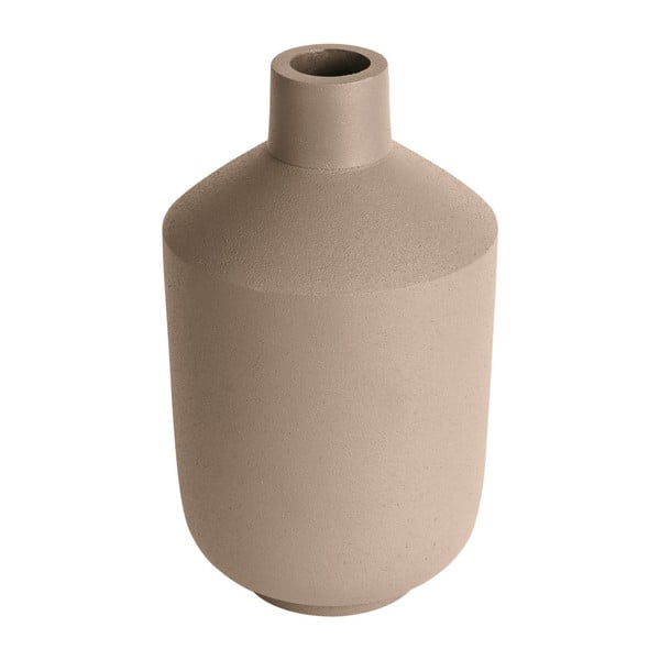 Smėlio spalvos vaza PT LIVING Nimble Bottle, aukštis 15,5 cm
