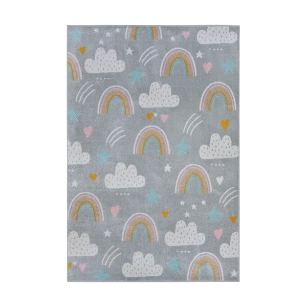 Vaikiškas kilimas pilkos spalvos 120x170 cm Rainbow – Hanse Home