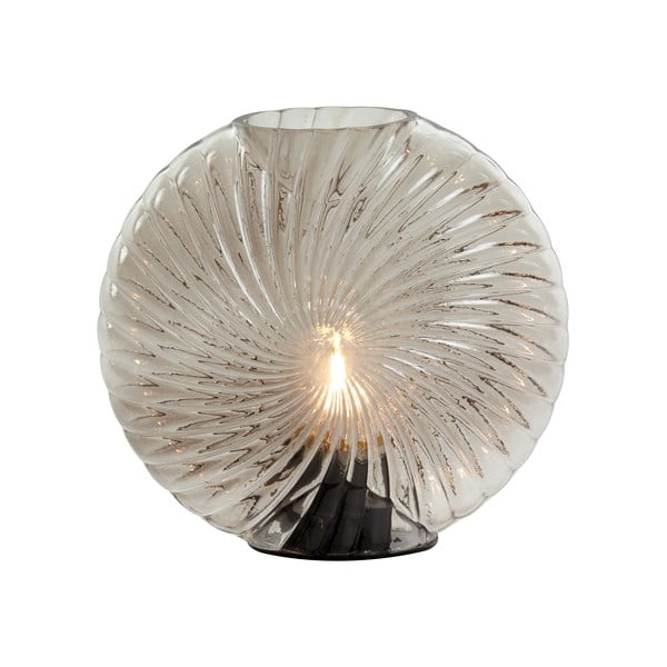Šviesiai pilka stalinė lempa (aukštis 20 cm) Milado - Light & Living-image-1