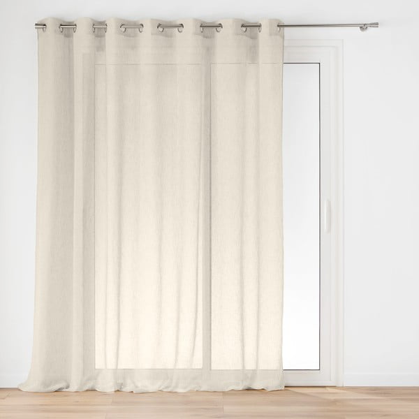 Permatoma užuolaida natūralios spalvos 240x240 cm Carlin – douceur d'intérieur