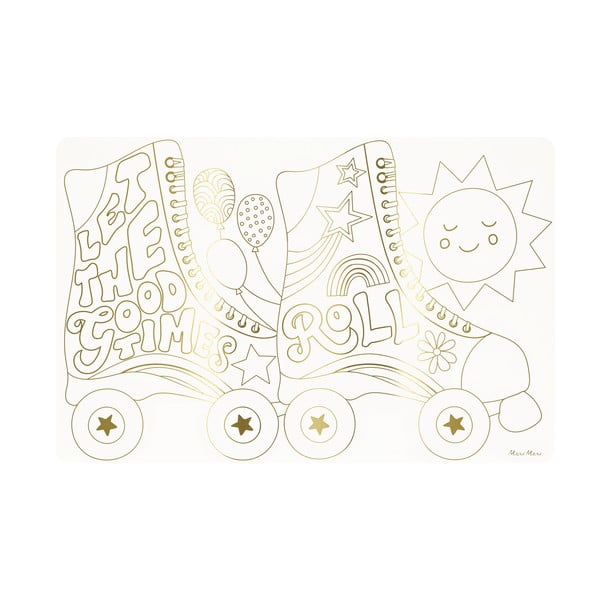 Iš popieriaus padėkliukai 8 vnt. 28x42.5 cm Happy Icons – Meri Meri-image-4