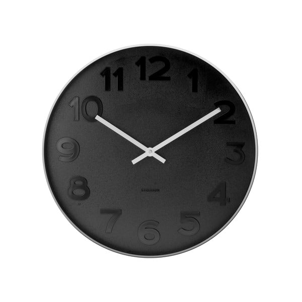 Laikrodis "Present Time Mr. Black", mažas