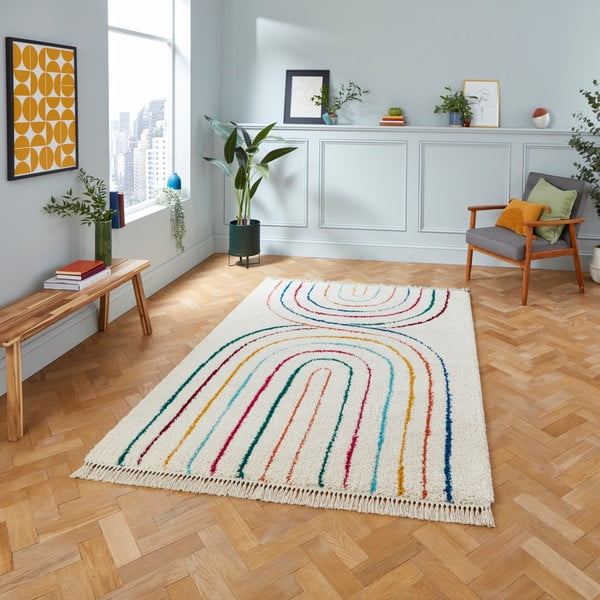 Smėlio spalvos kilimas 290x200 cm Boho - Think Rugs-image-1
