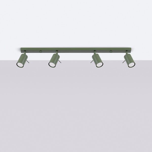 Žalios spalvos taškinis šviestuvas 6x81 cm Etna – Sollux-image-4