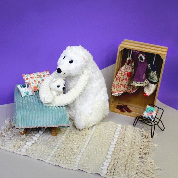 Pliušiniai žaislai 2 vnt. Ptipotos Grobidou – Les Deglingos-image-2