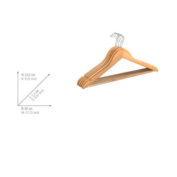 Iš medžio pakabos 5 vnt. Eco – Wenko-image-1