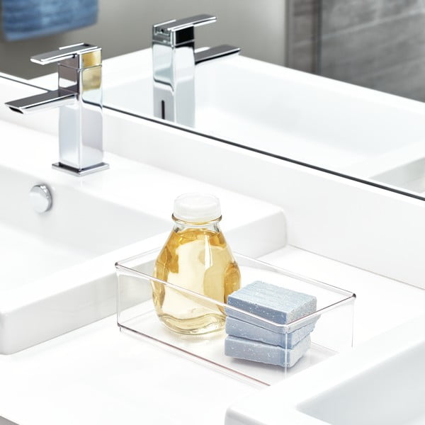 Skaidri laikymo dėžė iDesign The Home Edit, 11,9 x 24 cm-image-1