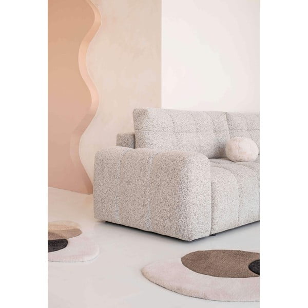 Smėlio spalvos sulankstoma/su sandėliavimo vieta modulinė kampinė sofa (su dešiniuoju kampu) Lulu – Miuform-image-3