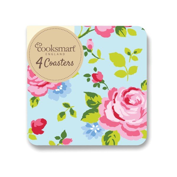 4 "Cooksmart England Florals" padėkliukų rinkinys-image-1