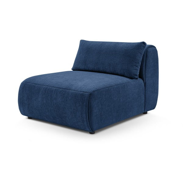 Tamsiai mėlynos spalvos sofos modulis Jeanne - Bobochic Paris-image-3