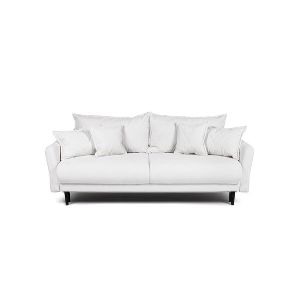 Sulankstoma sofa baltos spalvos 215 cm Bjork – Bonami Selection