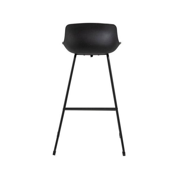 Juodos spalvos baro taburetė (sėdynės aukštis 76 cm) Tina – Actona-image-3