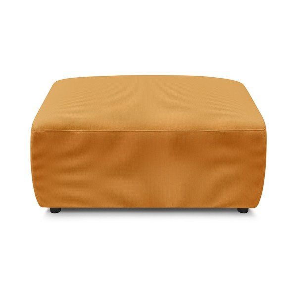 Geltonos spalvos velvetinis pufas Bobochic Paris Envy-image-3