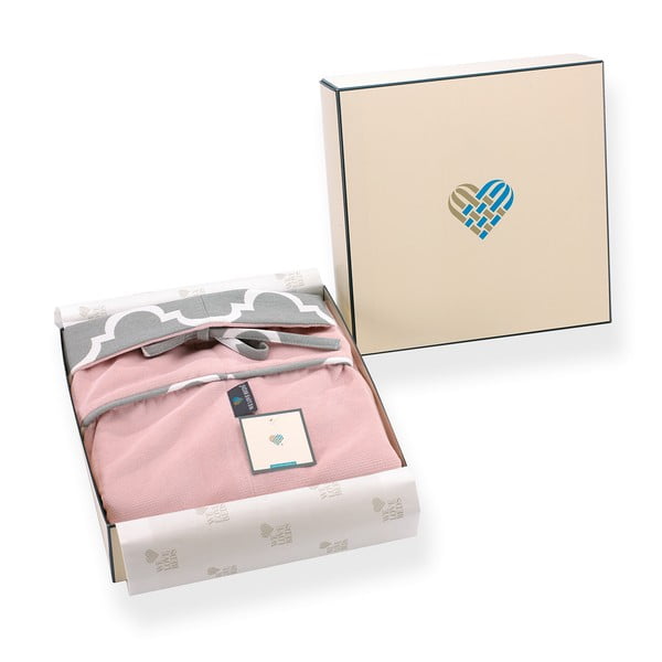 Rožinės spalvos užvalkalas WeLoveBeds Rose Quarz Candy, ⌀ 20 x 58 cm-image-2