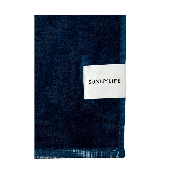 Mėlynas paplūdimio rankšluostis Sunnylife Nouveau Bleu-image-2