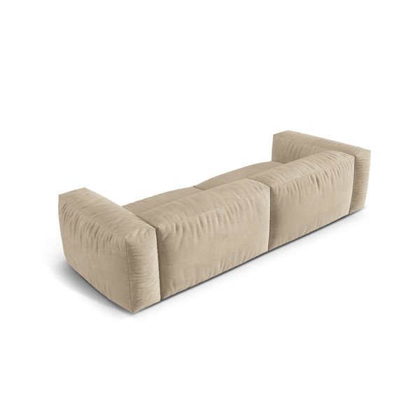 Smėlio spalvos iš velveto sofa 320 cm Martina – Micadoni -image-3