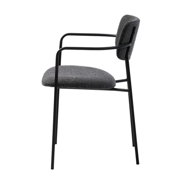 Valgomojo kėdė tamsiai pilkos spalvos Zama – Unique Furniture-image-3