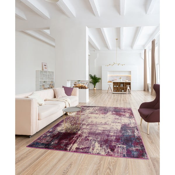 Kilimas violetinės spalvos 80x150 cm Colores cloud – Asiatic Carpets-image-2