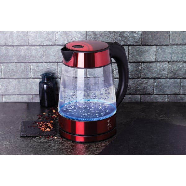 Raudonas virdulys 1,7 l Burgundy Metallic Line - BerlingerHaus-image-1