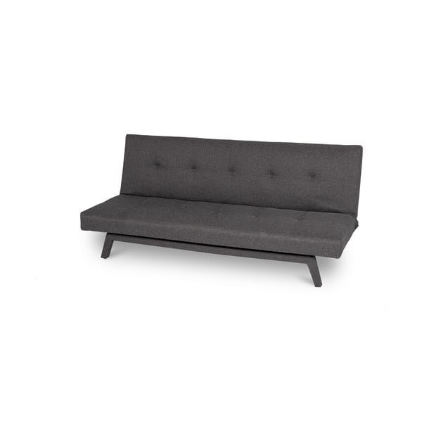 Tamsiai pilka sofa-lova pilkomis kojomis Debut Ozzie-image-1
