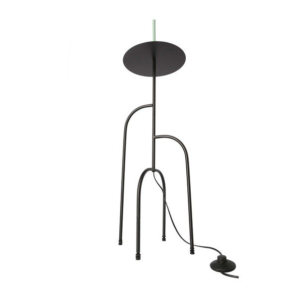 Žalios-juodos spalvos grindų lempa (aukštis 175 cm) Ravello - Candellux Lighting-image-3