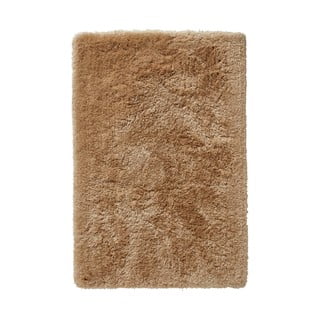 Smėlio spalvos rankomis siūtas kilimas Think Rugs Polar PL Beige, 60 x 120 cm