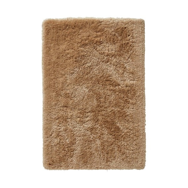 Smėlio spalvos rankomis siūtas kilimas Think Rugs Polar PL Beige, 120 x 170 cm