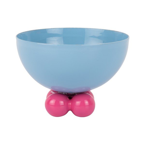 Šviesiai mėlynos spalvos iš geležies mažas dubuo Double Funky – PT LIVING