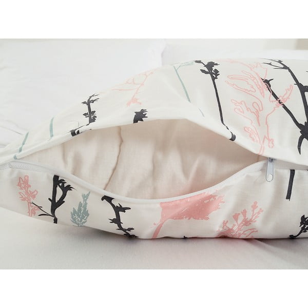 Viengulė patalynė baltos spalvos iš banguotos tekstūros 140x200 cm Top Class – B.E.S.-image-1