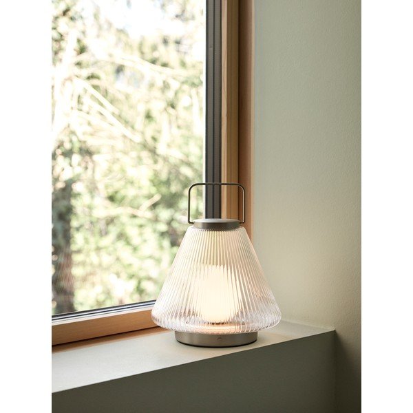 Iš stiklo stalinis šviestuvas LED ø24x28 cm Tou – Hübsch-image-2