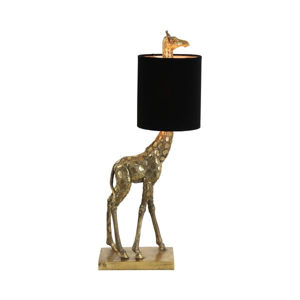 Juodos bronzos stalinis šviestuvas (aukštis 61 cm) Giraffe - Light & Living
