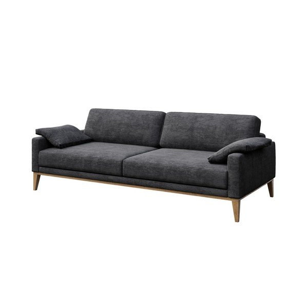 Tamsiai pilka sofa MESONICA Musso, 211 cm-image-2