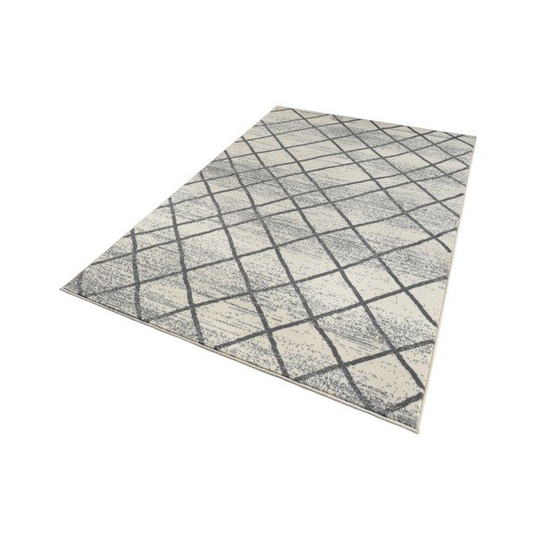 Šviesiai pilkas kilimas Zala Living Rhombe, 200 x 290 cm-image-1