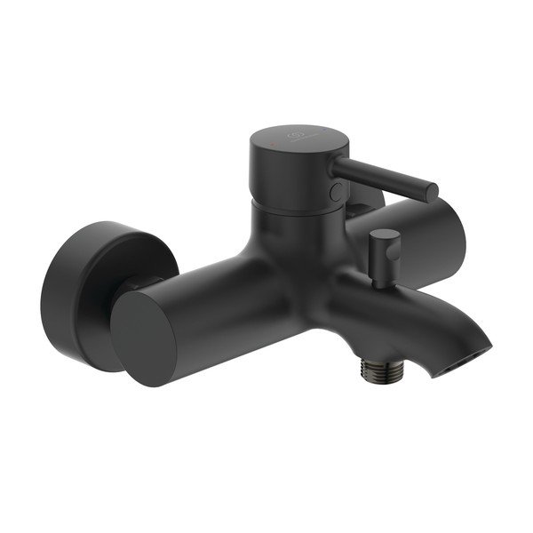 Voniai/prie sienos čiaupas matinės juodos spalvos Silk Black – Ideal Standard