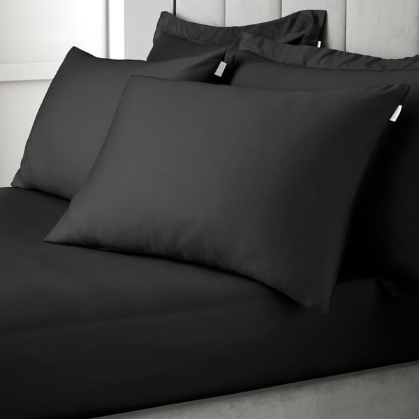 Iš satino medvilnės pagalvės užvalkalai 2 vnt. 50x75 cm Cotton Sateen – Bianca-image-2