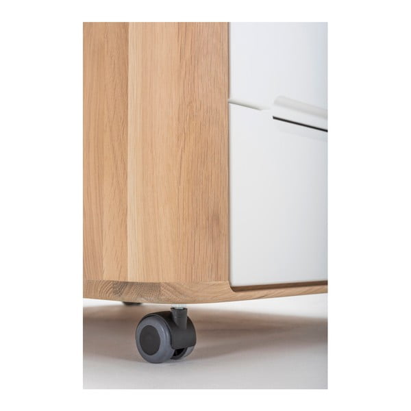 Stalčius su ąžuolo masyvo konstrukcija "Gazzda Ena-image-3